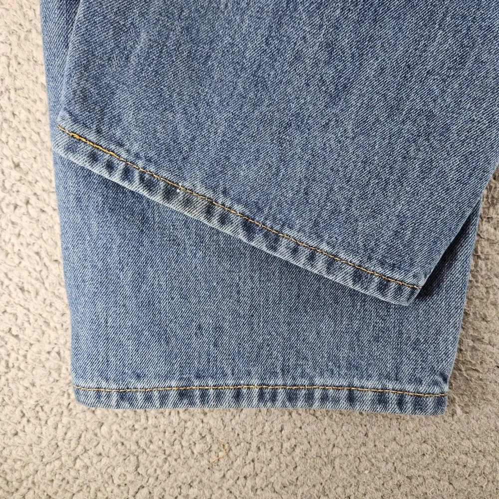 Levis 550 Jeans Mens 44x30 Blue Relaxed Fit Tapered Leg Baggy Workwear‎